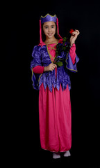 Obraz premium medieval teenager girl
