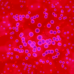 Red cells science bacgkround