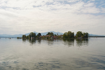 Fototapeta premium Chiemsee Fraueninsel