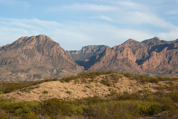 Desert Mountains in the distance