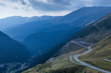 A Lonely Long Road with a Stunning Scenic Landscape View