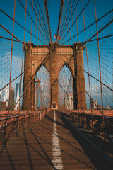 Fototapeta na wymiar brooklyn bridge new york
