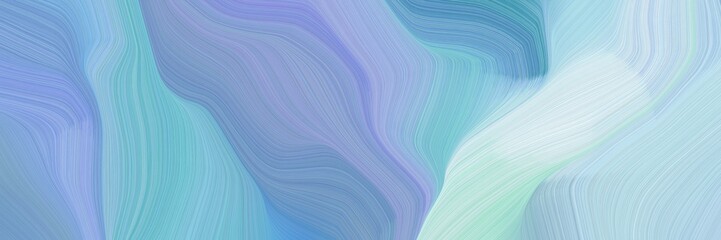 smooth background elegant graphic with sky blue, lavender and powder blue color. modern soft swirl waves background illustration