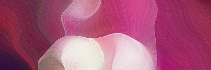 smooth background elegant graphic with dark moderate pink, pastel pink and rosy brown color. modern soft curvy waves background design