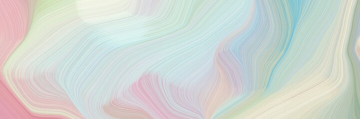smooth creative elegant graphic with light gray, antique white and pastel magenta color. modern soft swirl waves background illustration