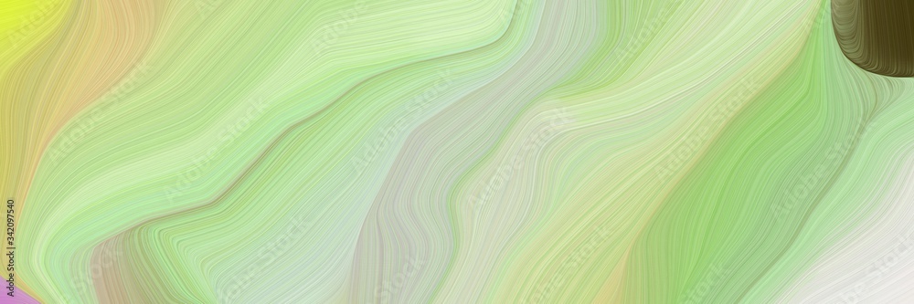 Poster smooth elegant graphic with waves. elegant curvy swirl waves background illustration with ash gray, 