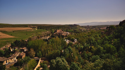 North Segovia seen from the Alcazar
