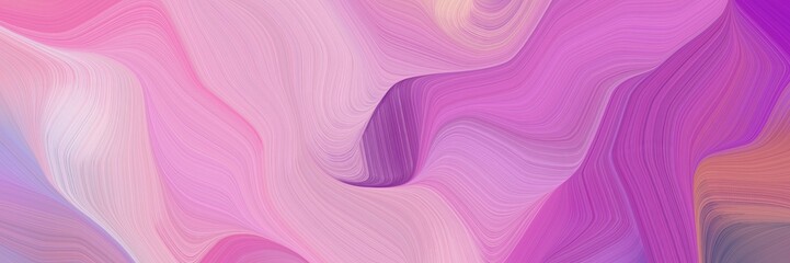 smooth background elegant graphic with pastel violet, medium orchid and moderate violet color. modern soft curvy waves background design