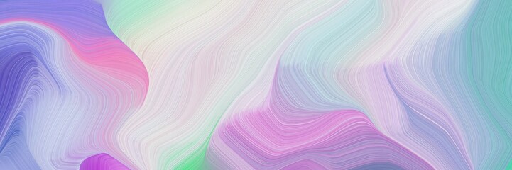 Obraz premium smooth elegant graphic with waves. smooth swirl waves background illustration with light gray, light pastel purple and cadet blue color