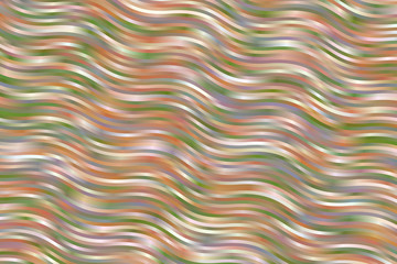 Brown, grey and green waves vector background.