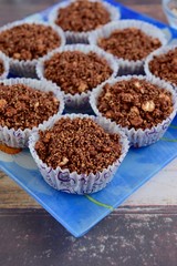 Oat amaranth quinoa puff chocolate sweet treats