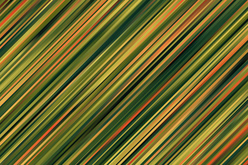 Green, yellow and red lines vector background.