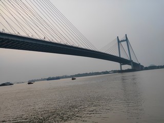 The Hooghly Bridge, Kolkata