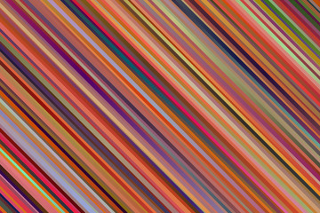 Pink, orange, red and blue lines vector background.