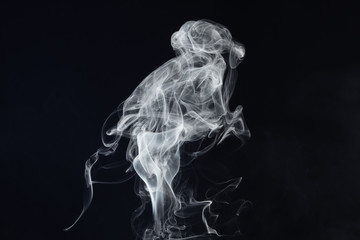 Obraz premium Movement of abstract smoke