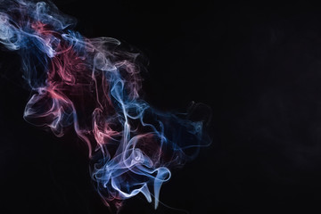 Movement of abstract smoke