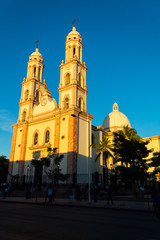 Fototapeta na wymiar Famous Cathedral Basilica of Our Lady of the Rosary located in the city center
