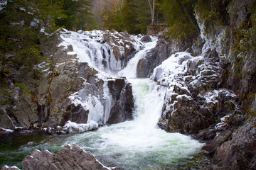 Split Rock Falls Adirondacks Upstate New York