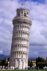 Leaning tower of Pisa, Italy, UNESCO Heritage Site