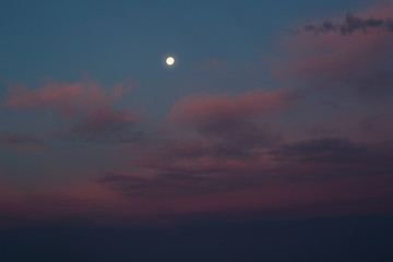 Sunset in the Desert