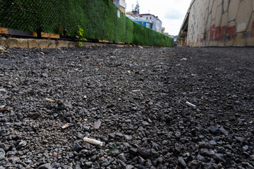 Cigarette Butts Stubs thrown on the ground
