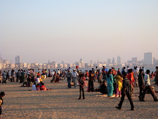 skyline  mumbai - obrazy, fototapety, plakaty