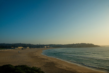SYDNEY, AUSTRALIA - February 1, 2020: Bondi Beach in Sydney, NSW, Australia. Australia is a continent located in the south part of the earth.