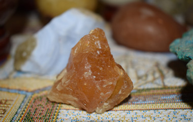 Scheelite minerals collection