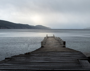 pier on the lake