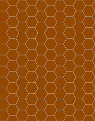 Honeycomb illustration for your desugn: textile, poster, wallpaper