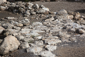 Megiddo Ruins outdoors in Israel