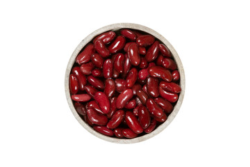 Eine Schale voller Kidneybohnen