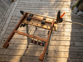 DIY woodworking wooden chair repair