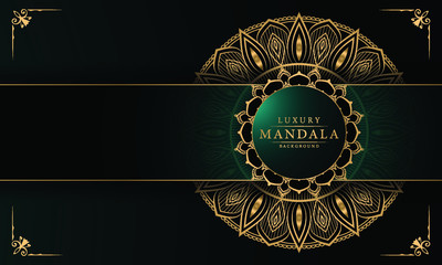 
Luxury mandala background with  arabesque pattern arabic 
islamic east style.decorative mandala for print, poster, cover, 
brochure, flyer, banner.