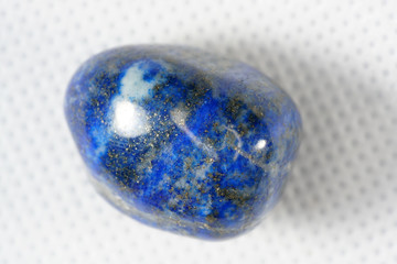 Blue gemstone  wonderfully polished