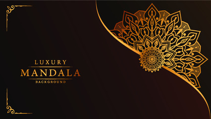 
Luxury mandala background with  arabesque pattern arabic 
islamic east style.decorative mandala for print, poster, cover, 
brochure, flyer, banner.