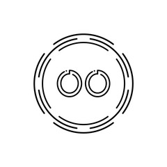 Initial Monogram Letter OO Logo Design Vector Template. Digital Technology OO Letter Logo Design