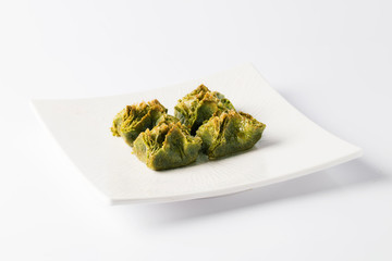 hazelnut, walnut, pistachio turkish style baklava 