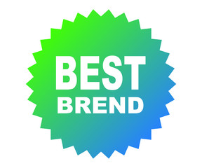 best brand badge, label, banner.
