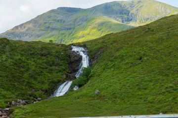 Wasserfall auf der Isle of Skye in Schottland, N&auml;he Blackhill