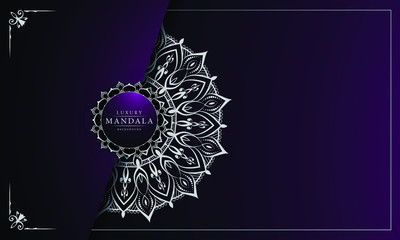 
Luxury Mandala Islamic Background with
Arabesque Pattern, Ornamental Background . Wedding card, Cover. 