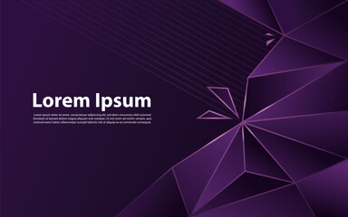 Abstract Background Geometric Triangle Polygons.