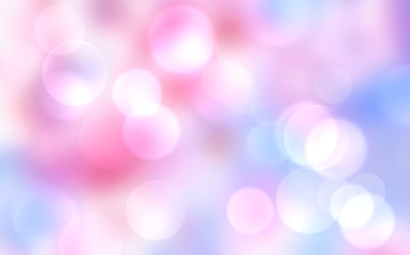 Abstract color background blur with bokeh
