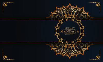 
Luxury Mandala Islamic Background with
Arabesque Pattern, Ornamental Background . Wedding card, Cover. 