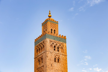 09.25.2019. Morocco. Marrakesh. Koutoubia Mosque