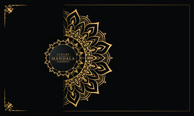 Abstract beautiful mandala design background for greeting card,
 invitation and background many template