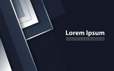 Dark abstract background with black overlap layers.