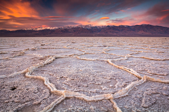 Badwater Basin, Death Valley, Salt Flats