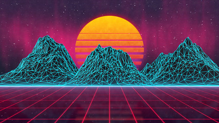 Retro Landscape 01