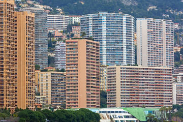 Fototapeta na wymiar Skyscrapers Monaco